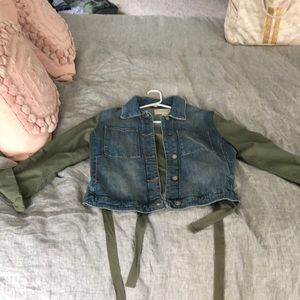 Anthropologie denim jacket